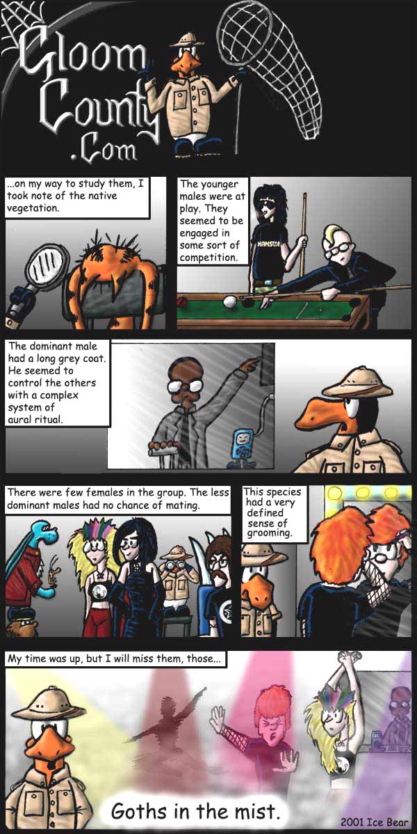 Mopus Goodall - He looks good in a pith helmet.